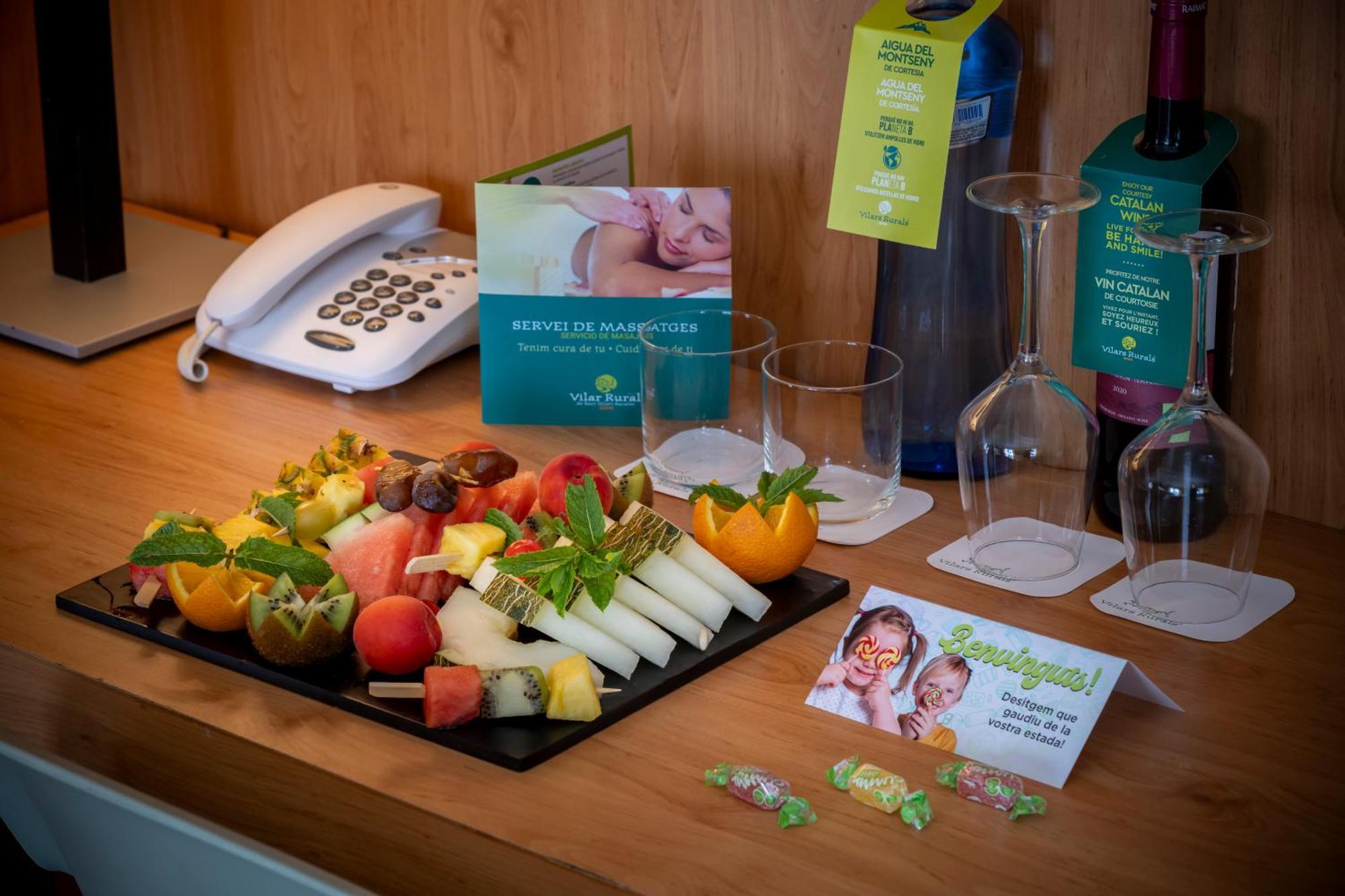 Vilar Rural De Sant Hilari Sacalm By Serhs Hotels Quarto foto